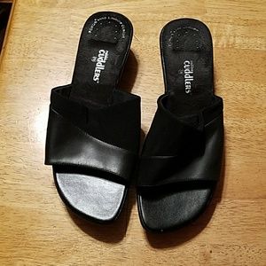 Black sandals